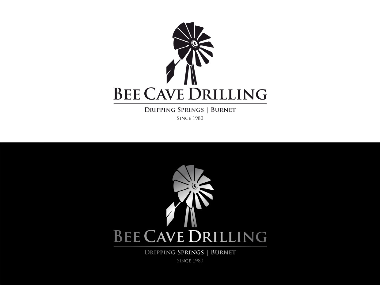 Logo Design by Atvento Graphics for Bee Cave Drilling, Inc. | Design #26777799