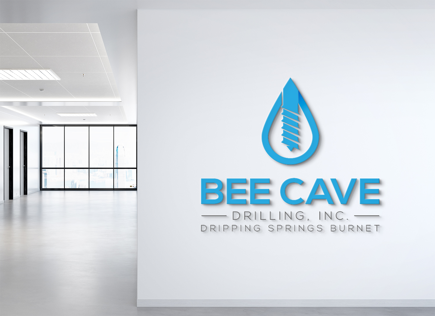 Logo Design by Deziners Zone for Bee Cave Drilling, Inc. | Design #26763916