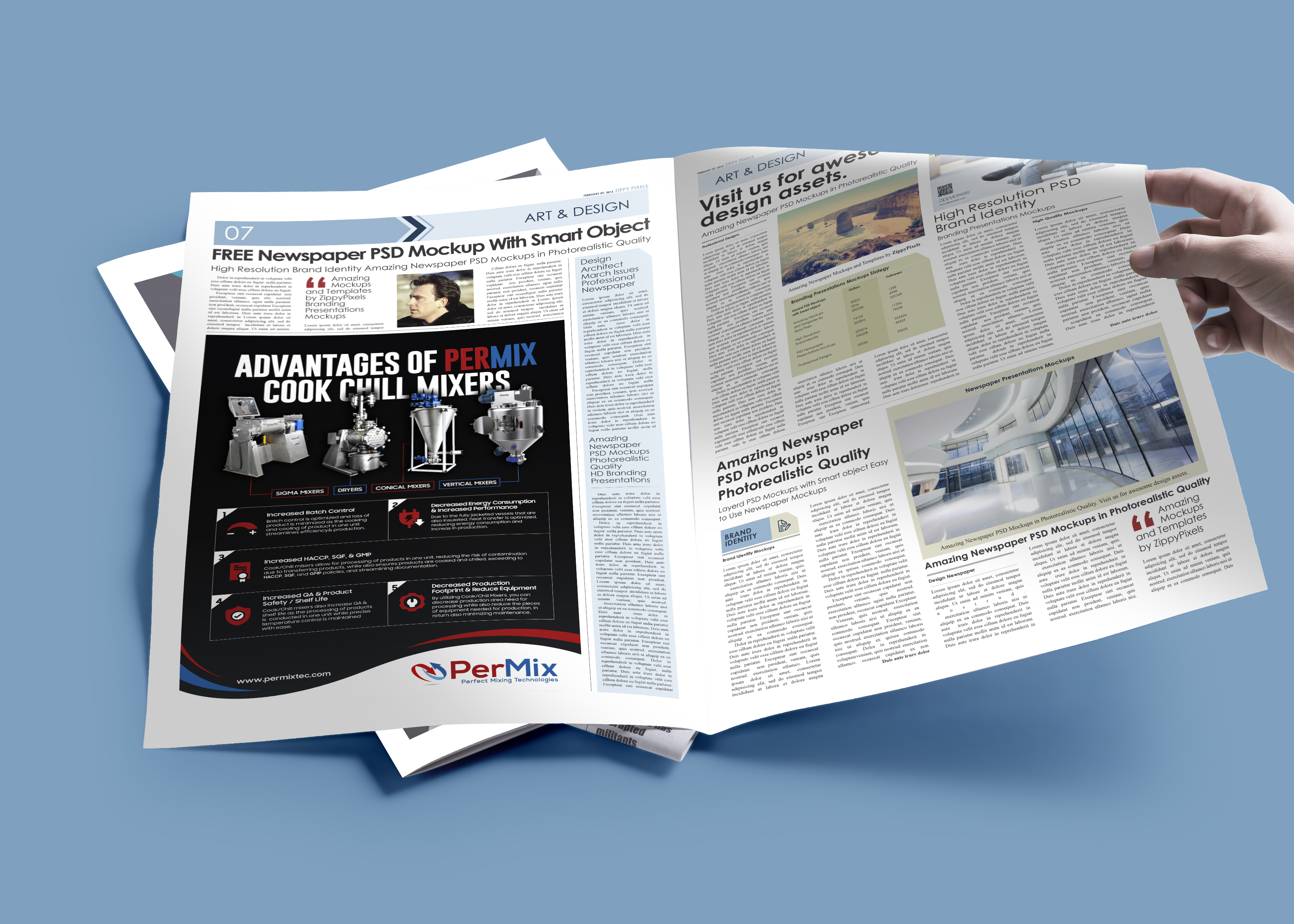 Print Design by Graphic Guy for PerMix North America | Design #26775172