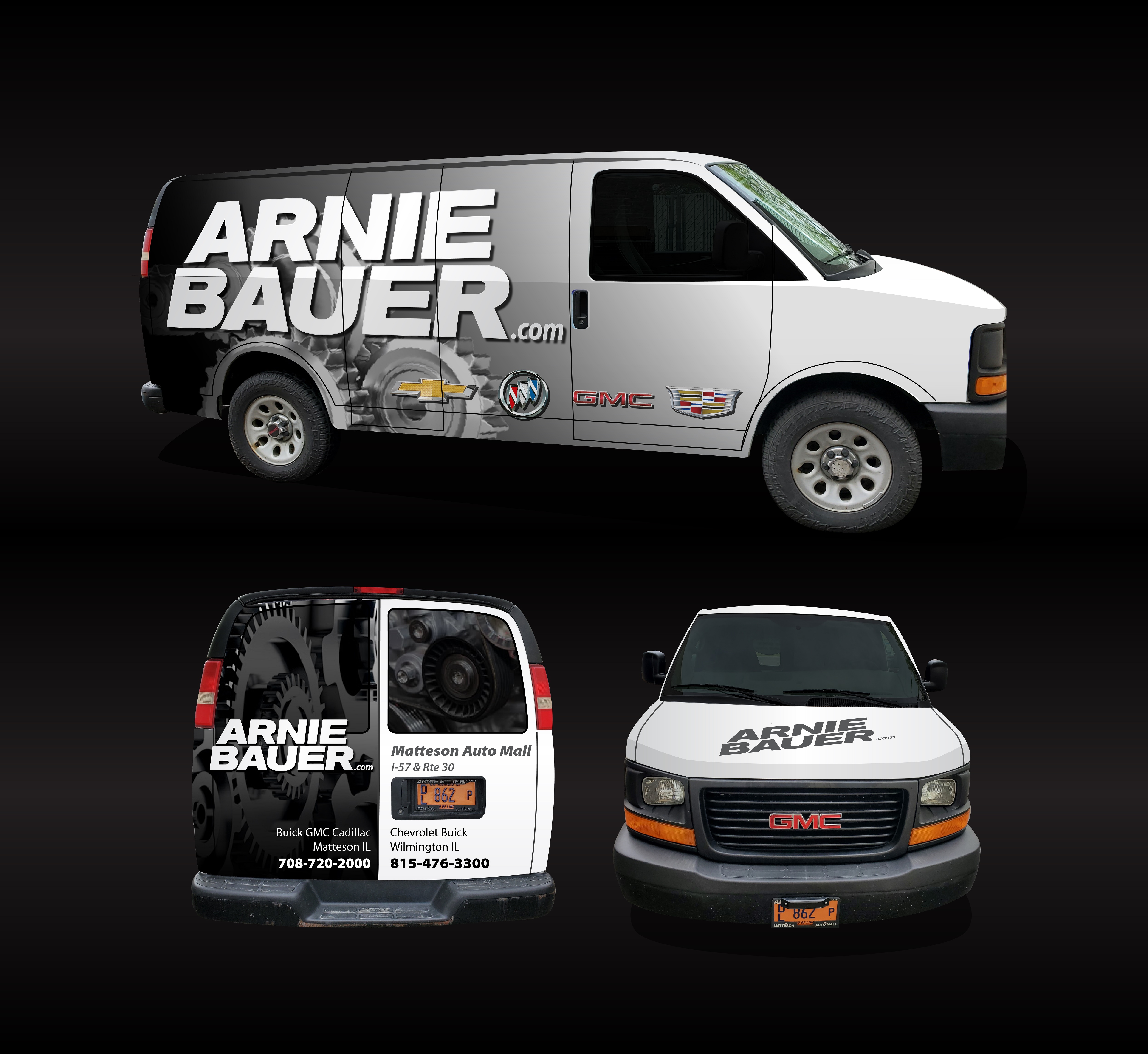 Car Wrap Design by Kira Graphics for Arnie Bauer | Design #26797016
