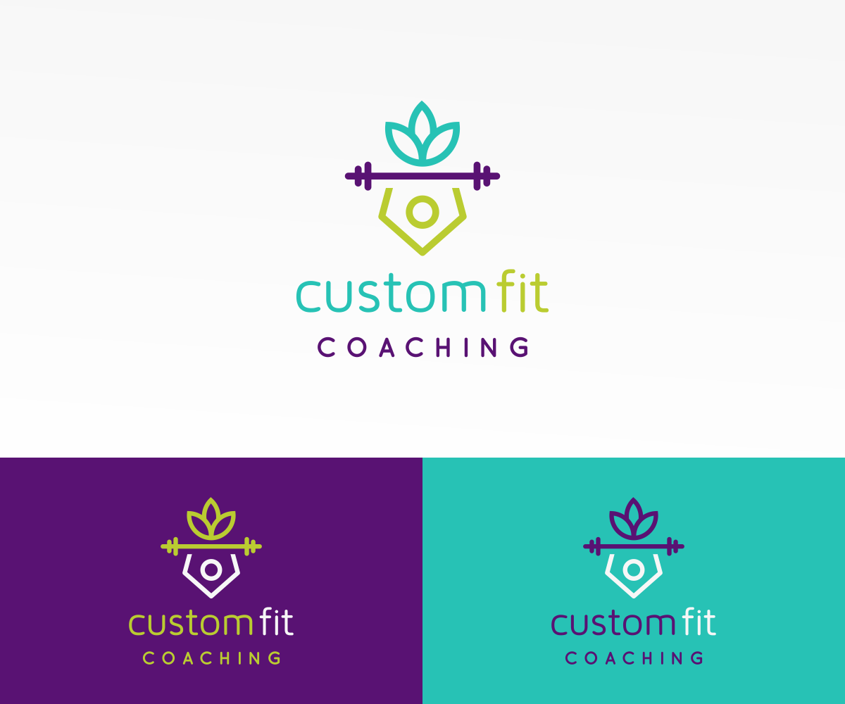 Logo Design by luiz otavio I DESIGN for Custom Fit Coaching | Design #26765130