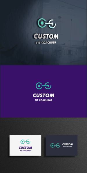 Logo Design by Omee for Custom Fit Coaching | Design: #26772001