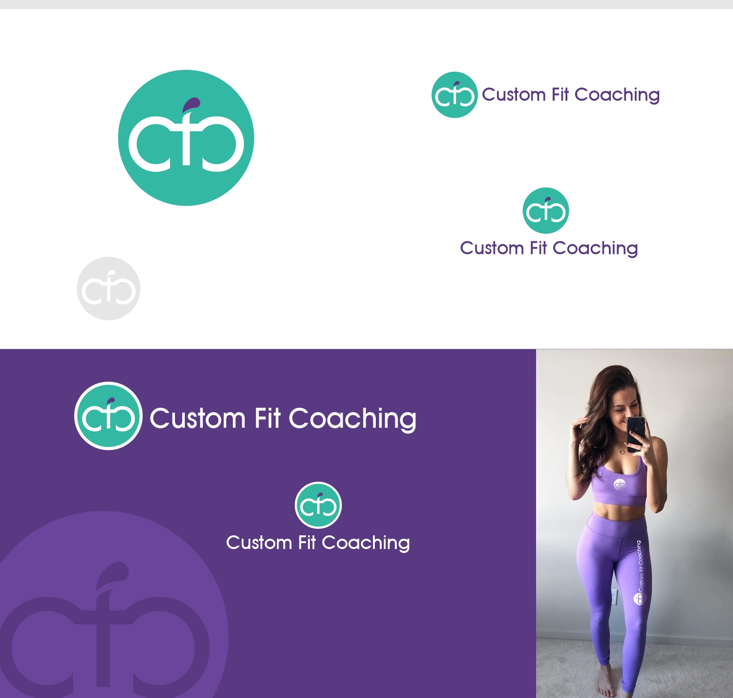 Logo Design by DesignMX (Renan Mejia) for Custom Fit Coaching | Design #26765366