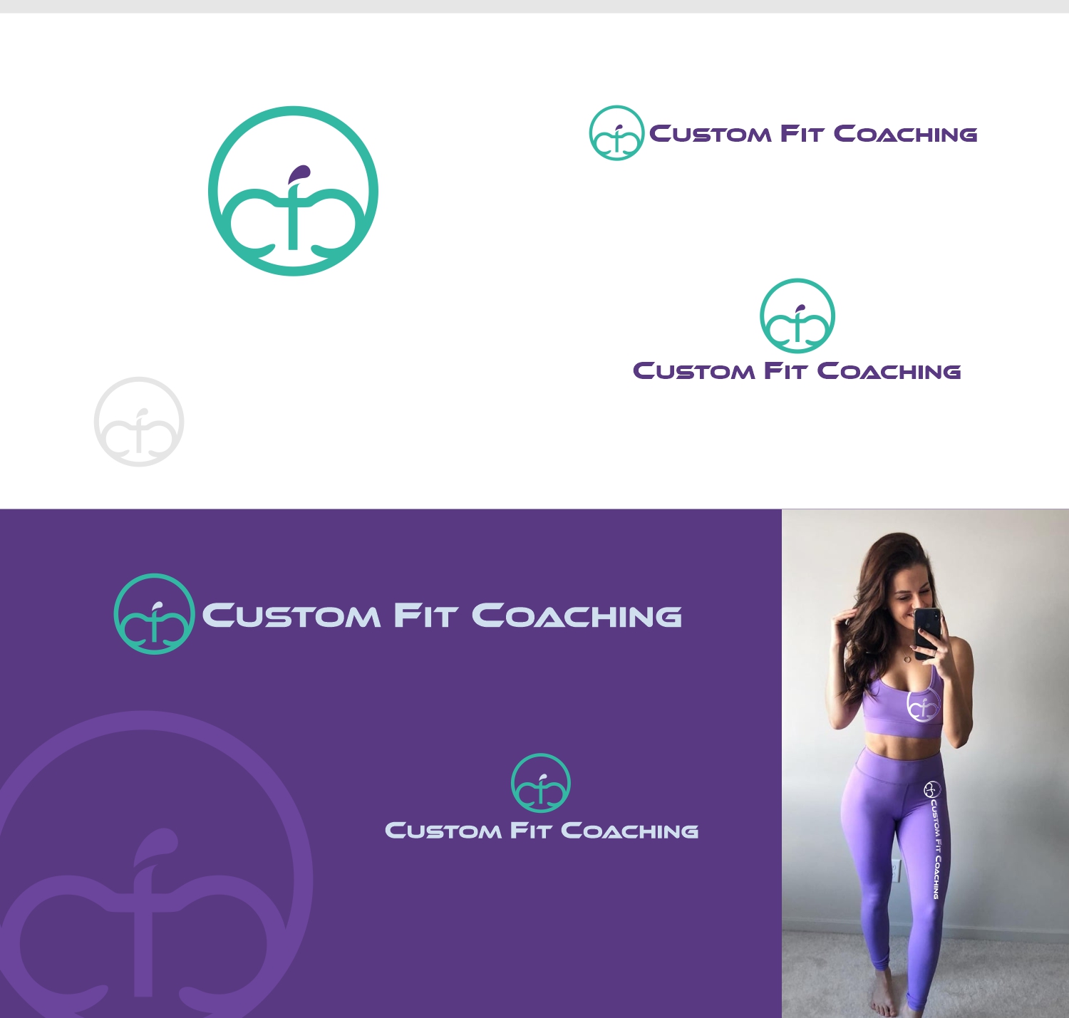 Diseño de Logo por DesignMX (Renan Mejia) para Custom Fit Coaching | Diseño #26765428