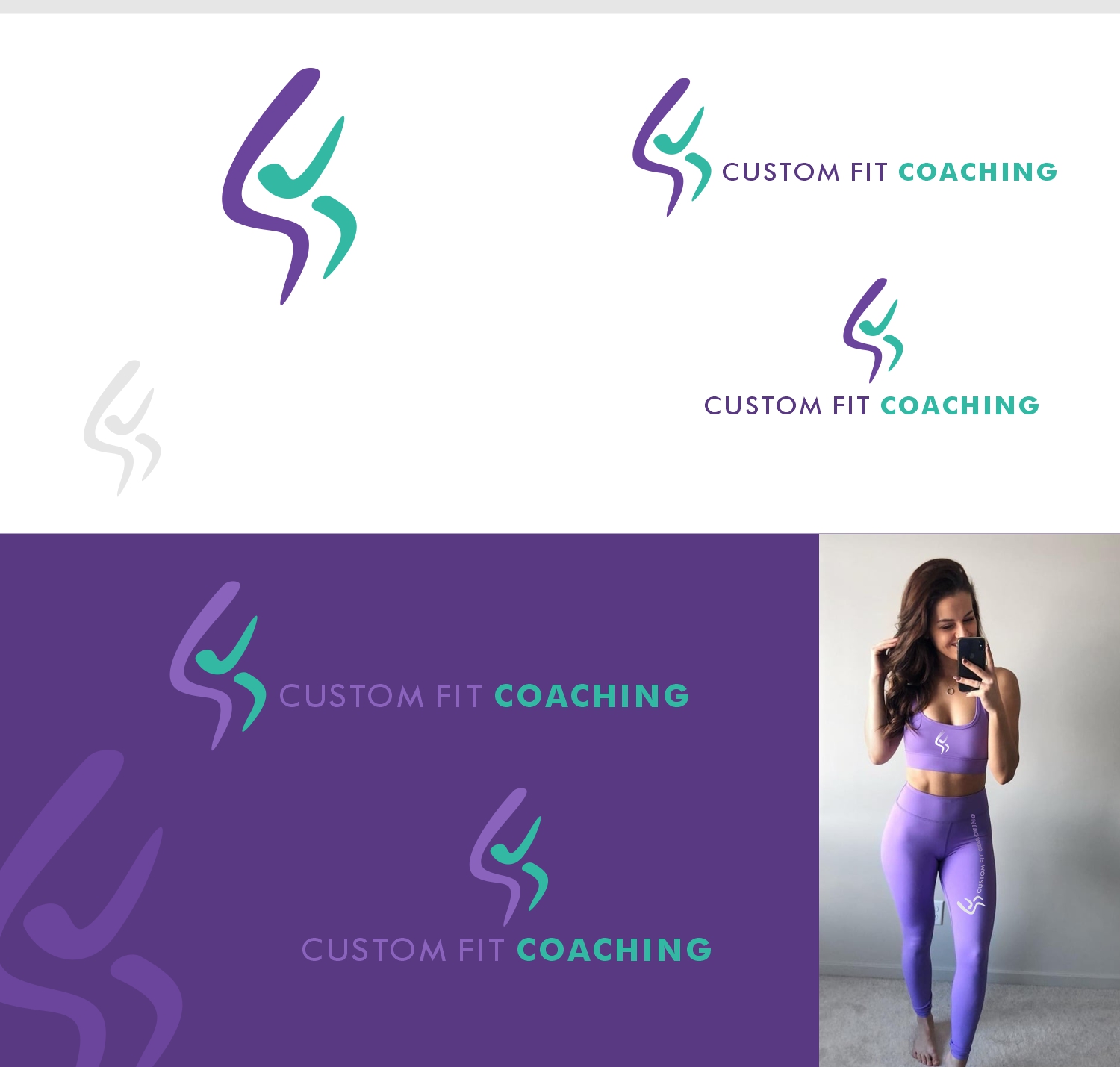 Logo Design by DesignMX (Renan Mejia) for Custom Fit Coaching | Design #26765566