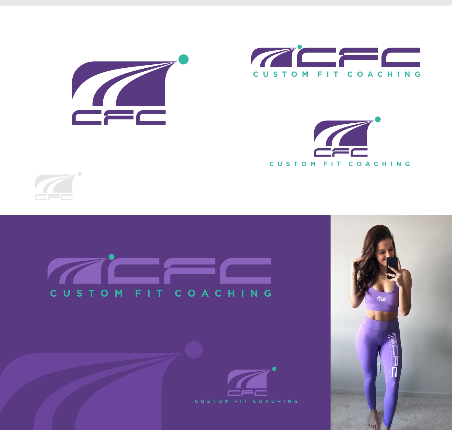 Logo Design by DesignMX (Renan Mejia) for Custom Fit Coaching | Design #26765654
