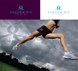 Custom Fit Coaching | Logo Design by mariosigncom