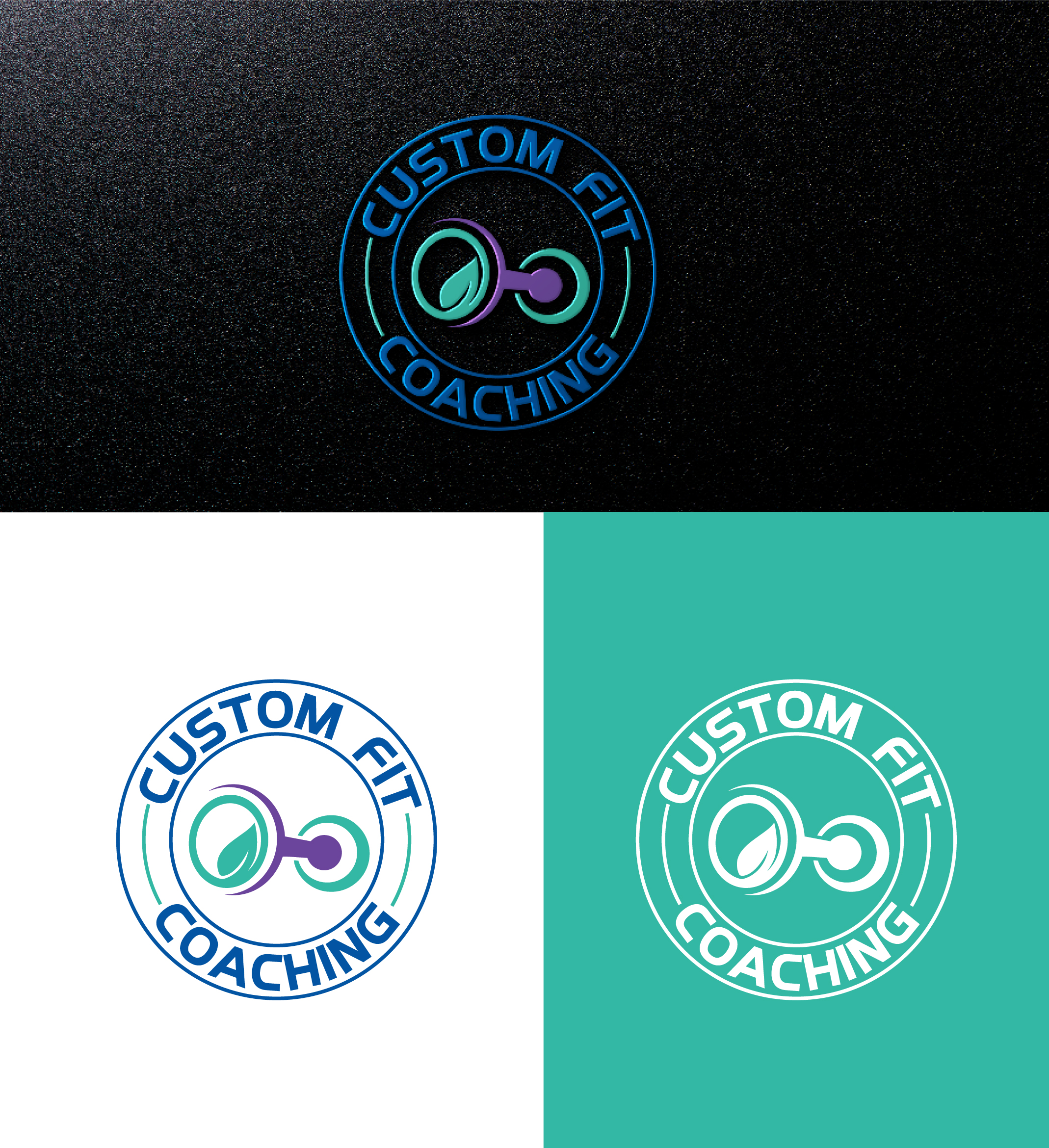 Logo Design by ATM design for Custom Fit Coaching | Design #26771907