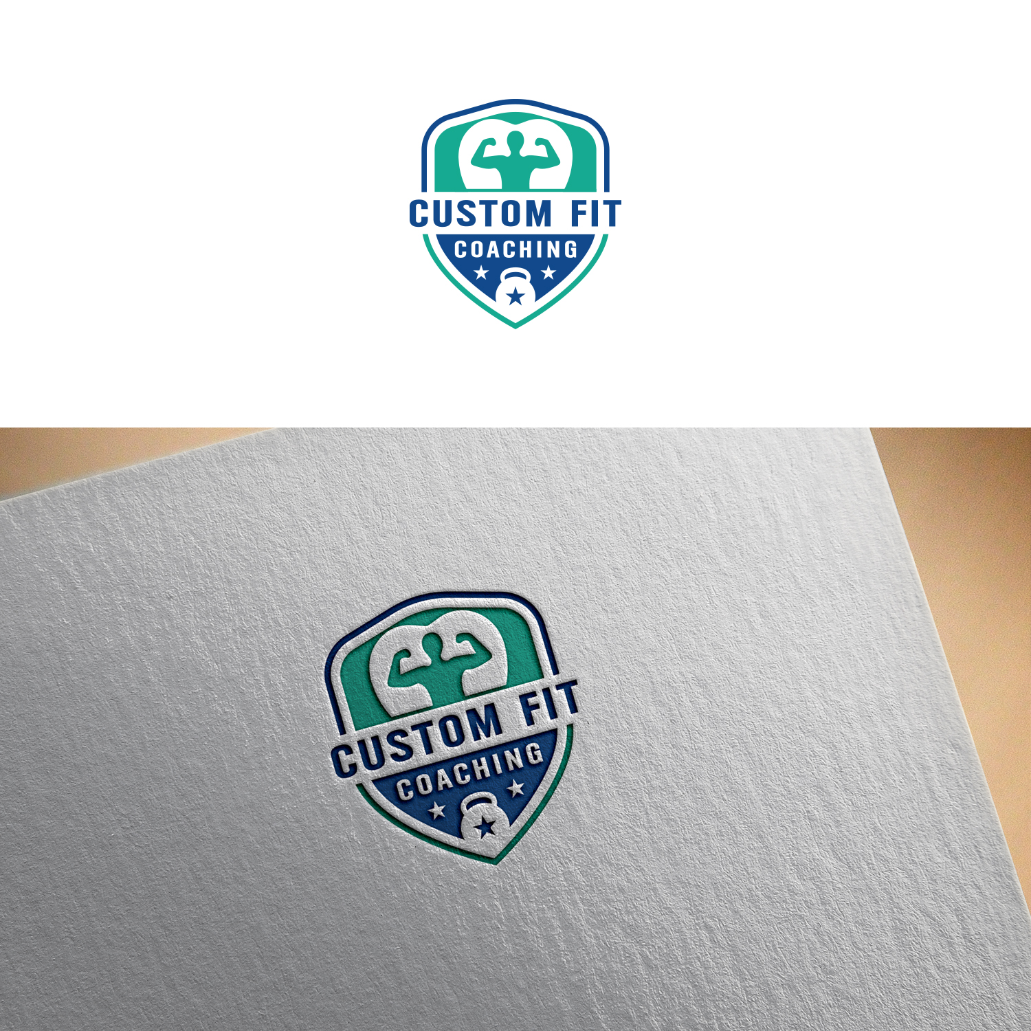 Diseño de Logo por Maxo-Biz para Custom Fit Coaching | Diseño #26764356