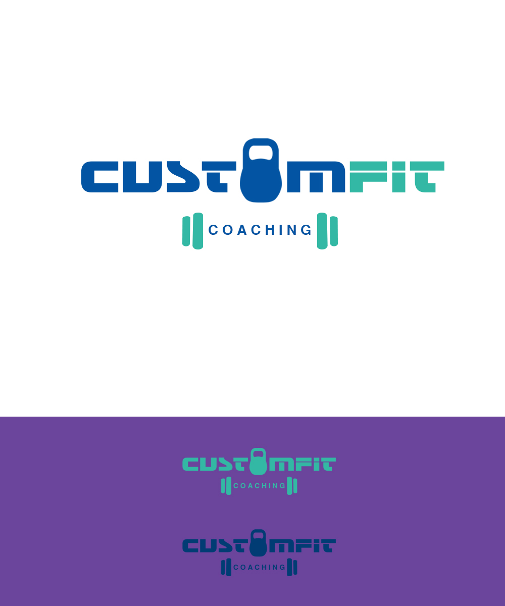 Logo Design by polj designs for Custom Fit Coaching | Design #26773327