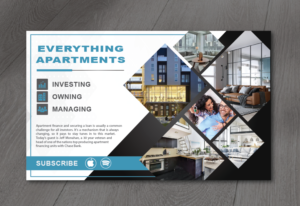 Everything Apartments podcast postcard | Design de Carte Postale par alex989