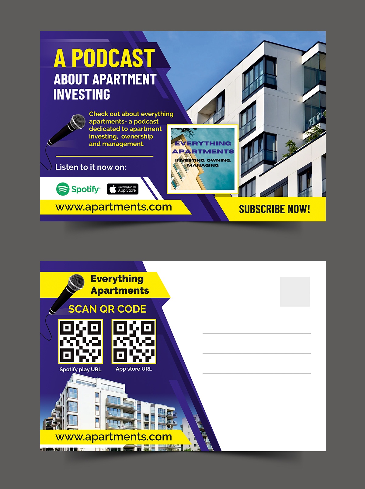 Postcard Design by ecorokerz for this project | Design #26763279