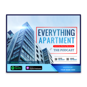 Everything Apartments podcast postcard | Design de Carte Postale par HeshanKavinda