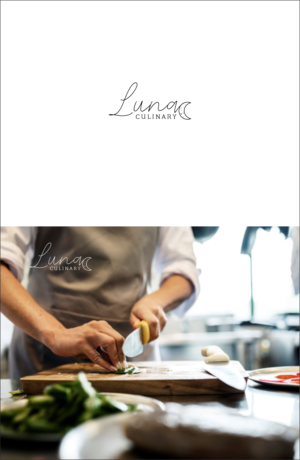 "Luna" or "Luna Culinary" | Logo Design by Dickythx16