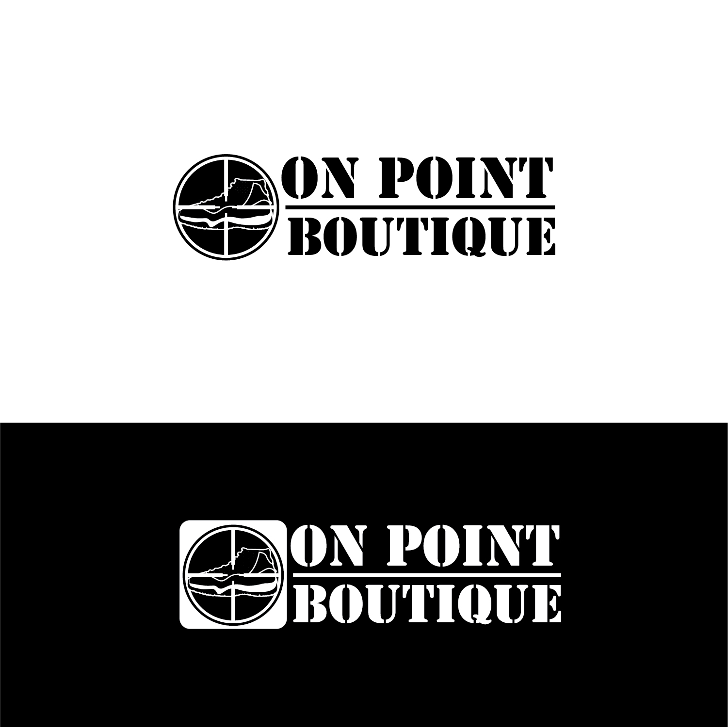 Logo Design by Maxo-Biz for On Point Sneaker Boutique | Design #26764222