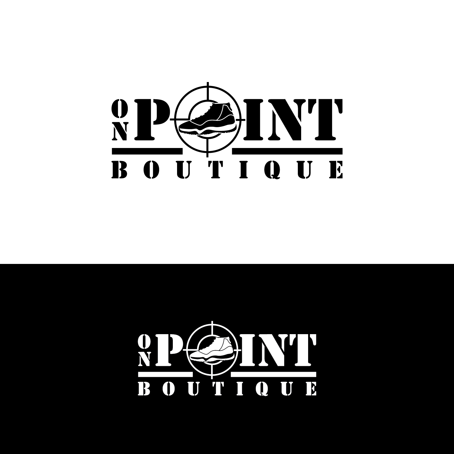 Logo Design by Maxo-Biz for On Point Sneaker Boutique | Design #26764223