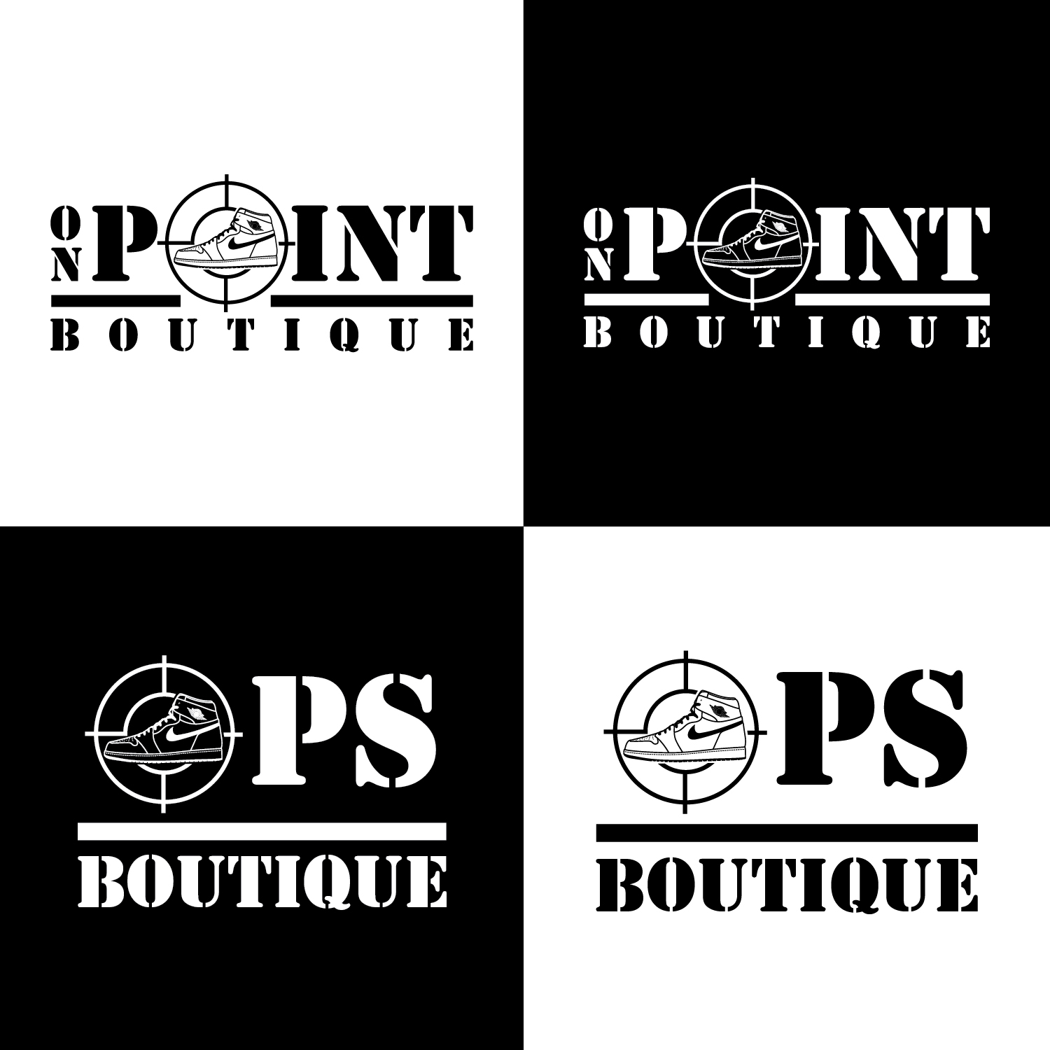 Logo Design by Maxo-Biz for On Point Sneaker Boutique | Design #26769712