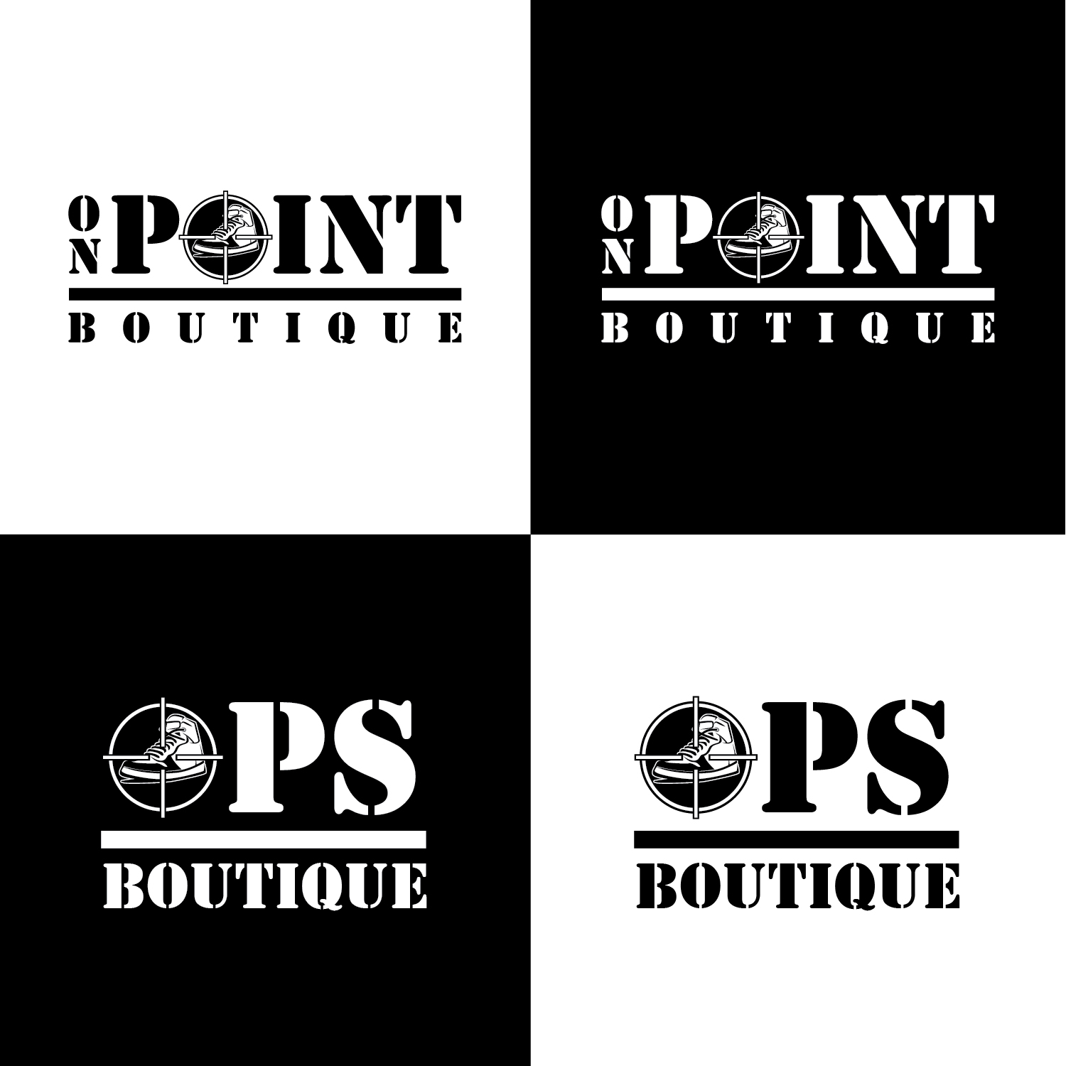 Logo Design by Maxo-Biz for On Point Sneaker Boutique | Design #26874334
