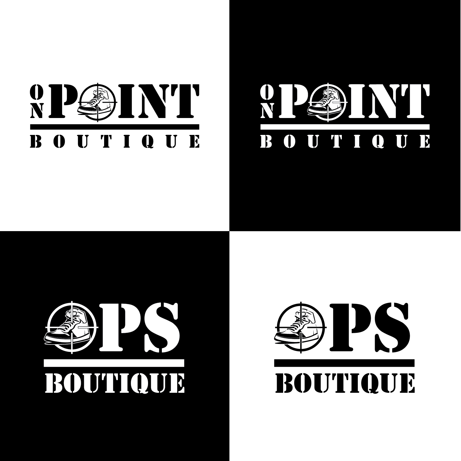 Logo Design by Maxo-Biz for On Point Sneaker Boutique | Design #26874335
