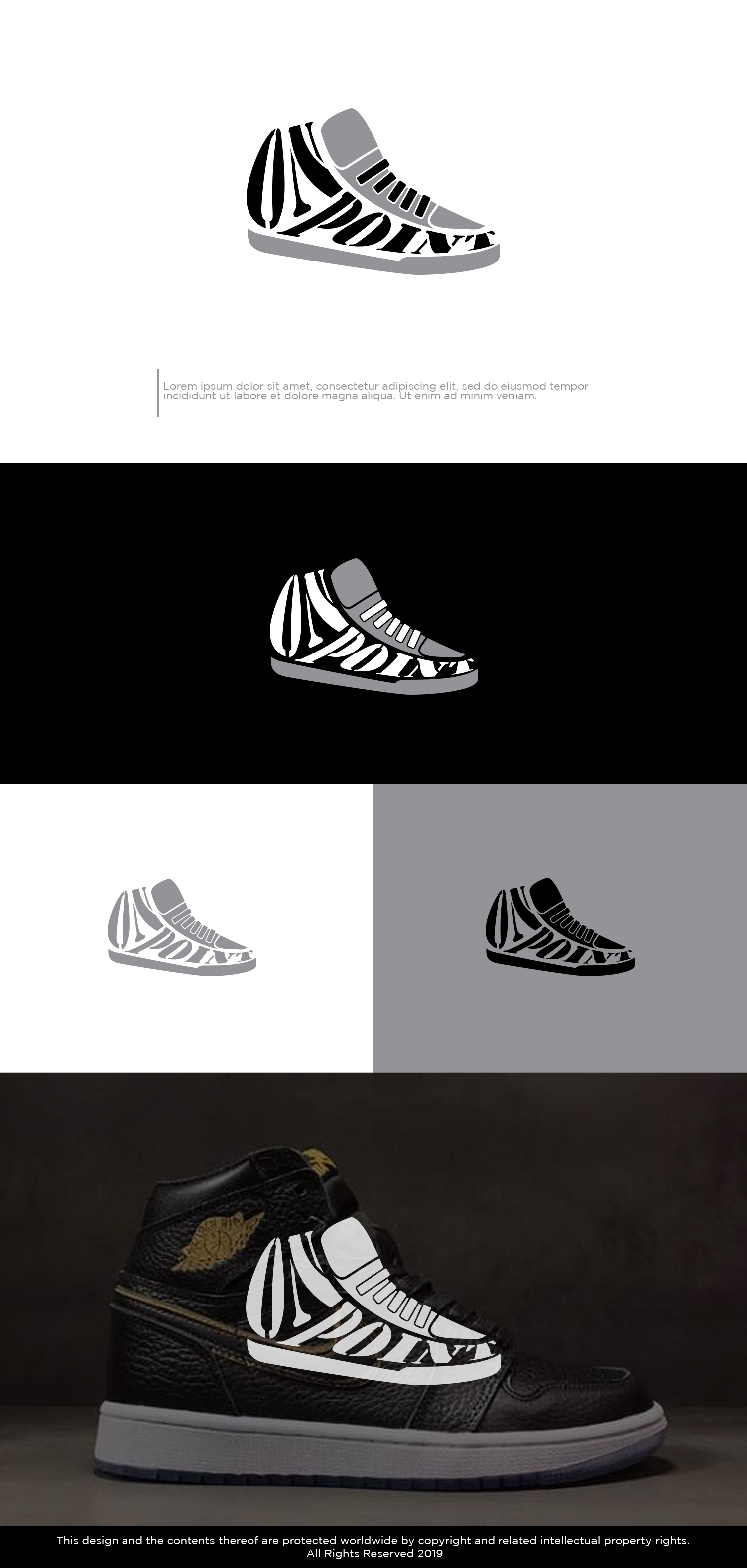 Logo Design by Kim Ji for On Point Sneaker Boutique | Design #26763964