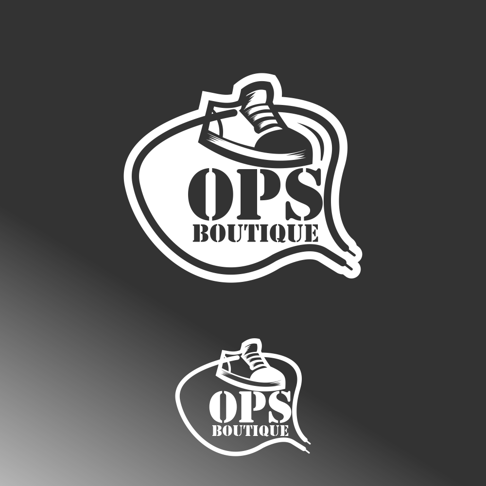 Logo Design by Gerald Design 3 for On Point Sneaker Boutique | Design #26773619