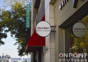Logo Design by gooddesigner for On Point Sneaker Boutique | Design: #26825957