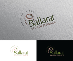 Ballarat Neurofeedback "Train your Brain" | Logo Design by Iris 3