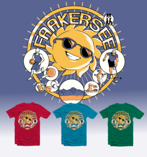 T shirt design for an adult Summer Sport Camp | T-shirt Design by Tomi Ax