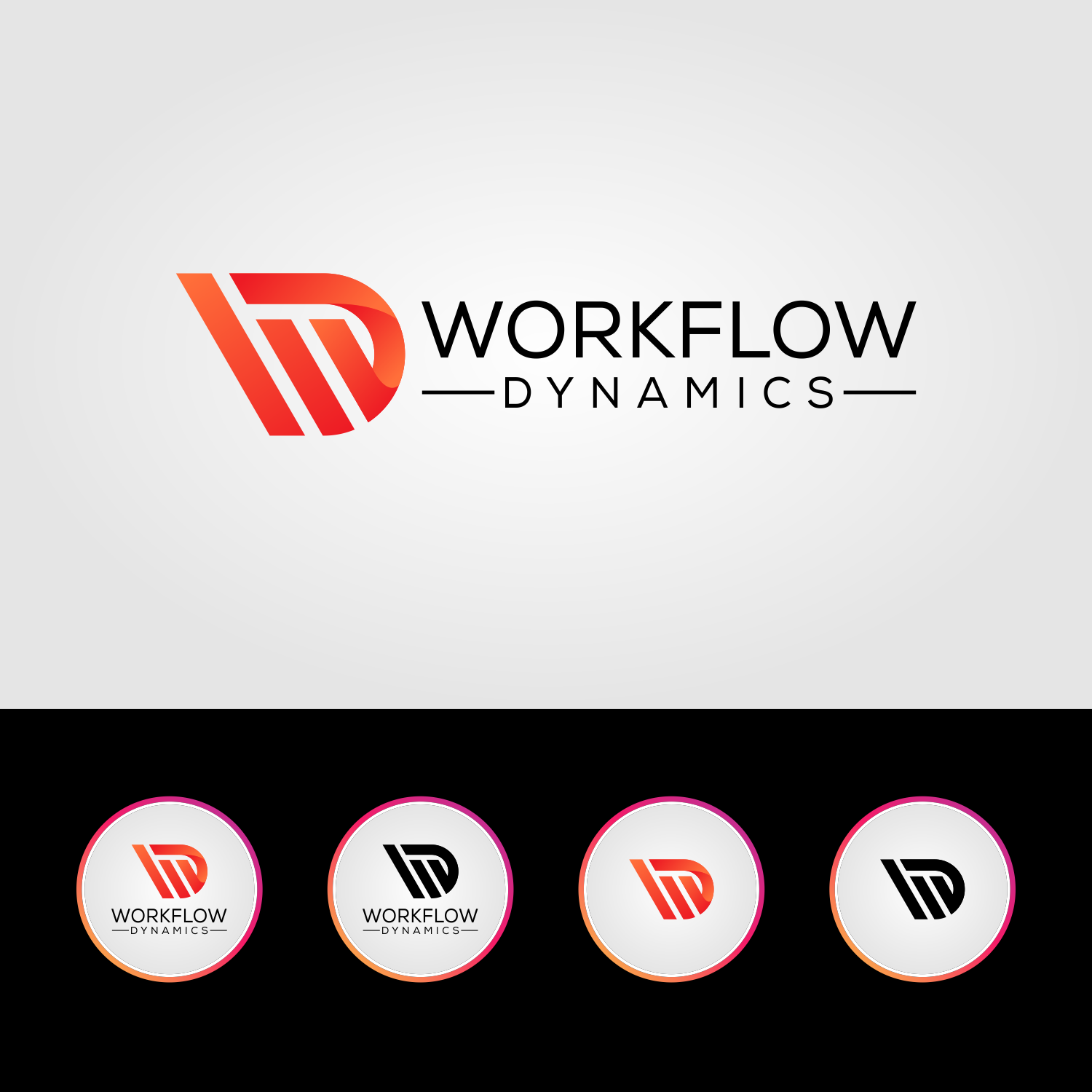 Logo Design by I Design12 for Workflow Dynamics | Design #26793675