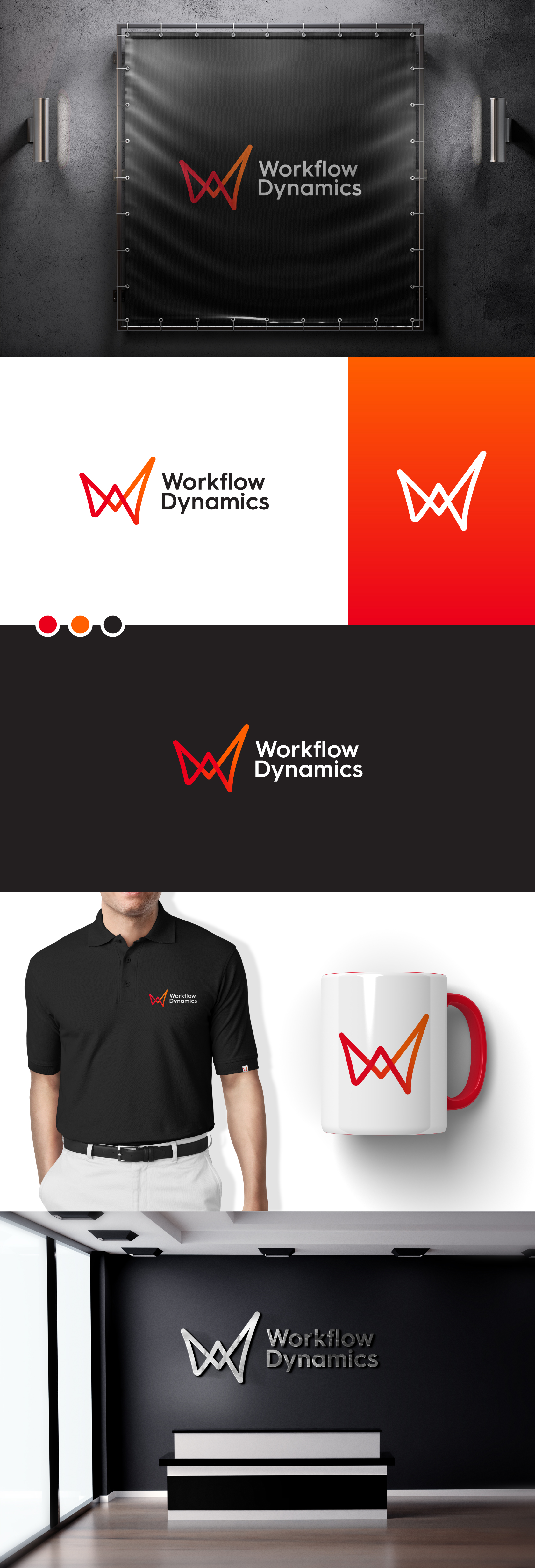 Logo Design by Xler8brain for Workflow Dynamics | Design #26774619