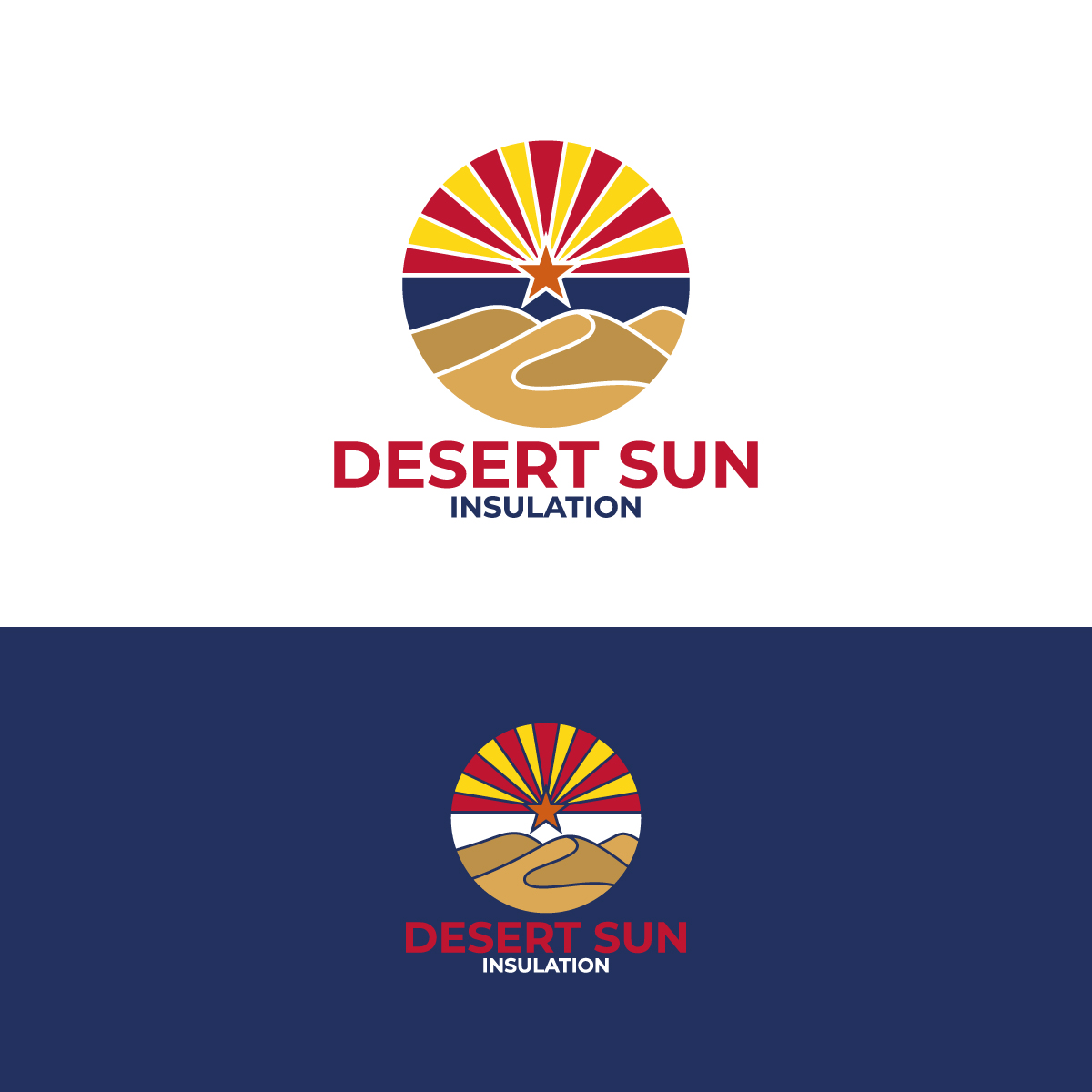 Diseño de Logo por Graphic Bricks para Desert Sun Insulation | Diseño #26769778