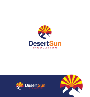 Logo Design by ecorokerz for Desert Sun Insulation | Design: #26768081