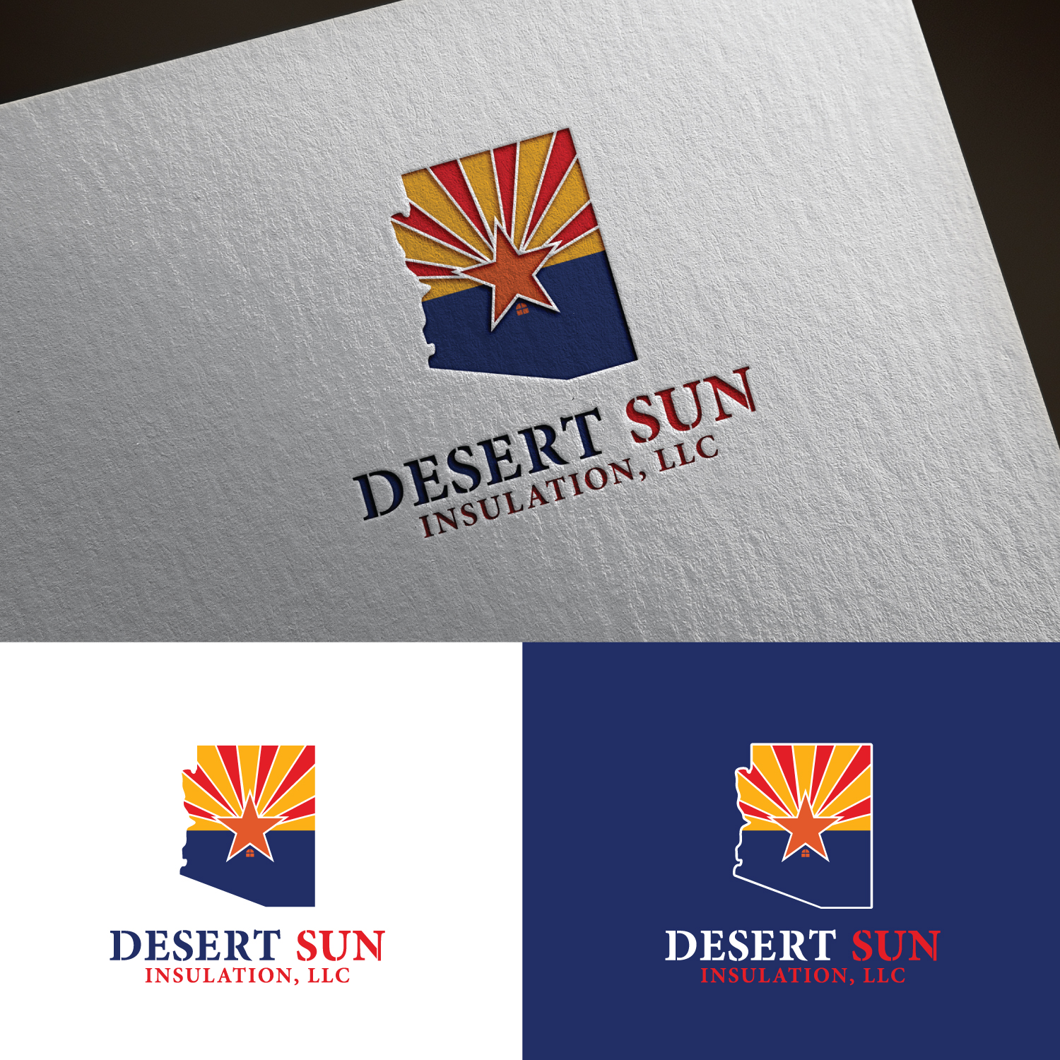 Logo Design by sankar999 for Desert Sun Insulation | Design #26767251