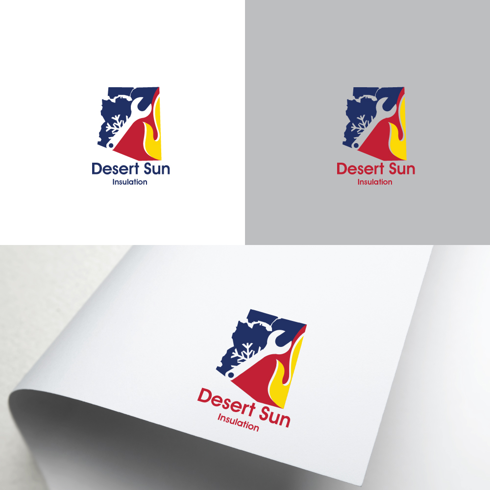 Diseño de Logo por CreativeFlows 2 para Desert Sun Insulation | Diseño #26773559