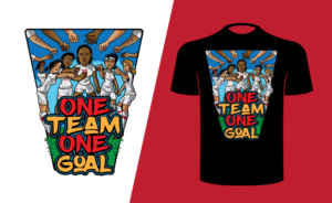 T-shirt Design by ally designs