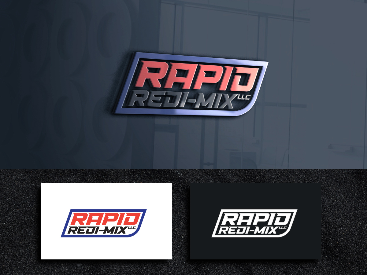 Logo Design by ArtSamurai for Rapid Redi Mix | Design #26772908