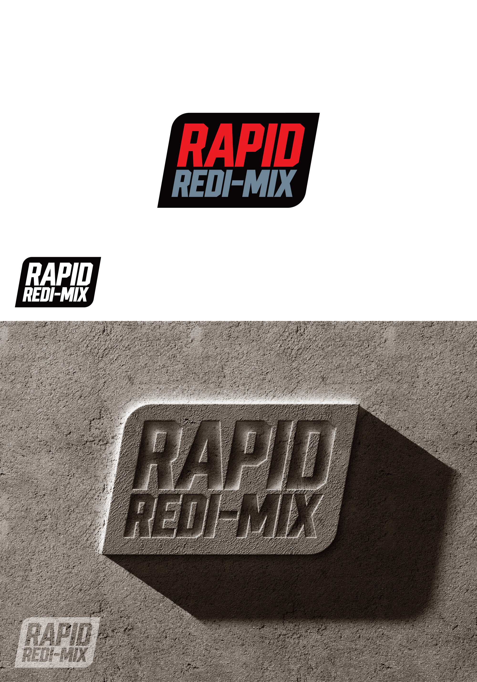 Logo-Design von tavi für Rapid Redi Mix | Design #26772063