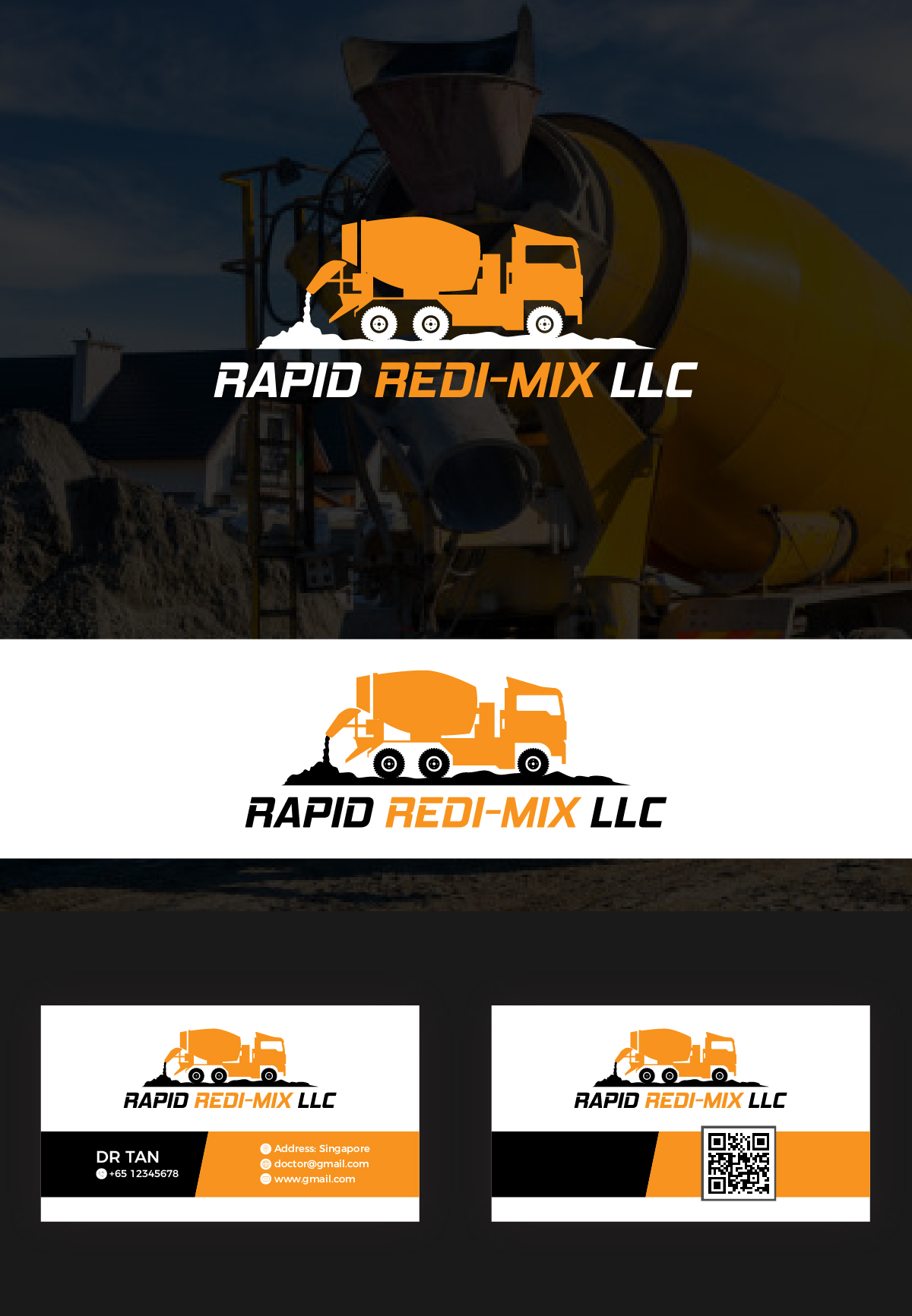 Logo Design by Deziners Zone for Rapid Redi Mix | Design #26771923