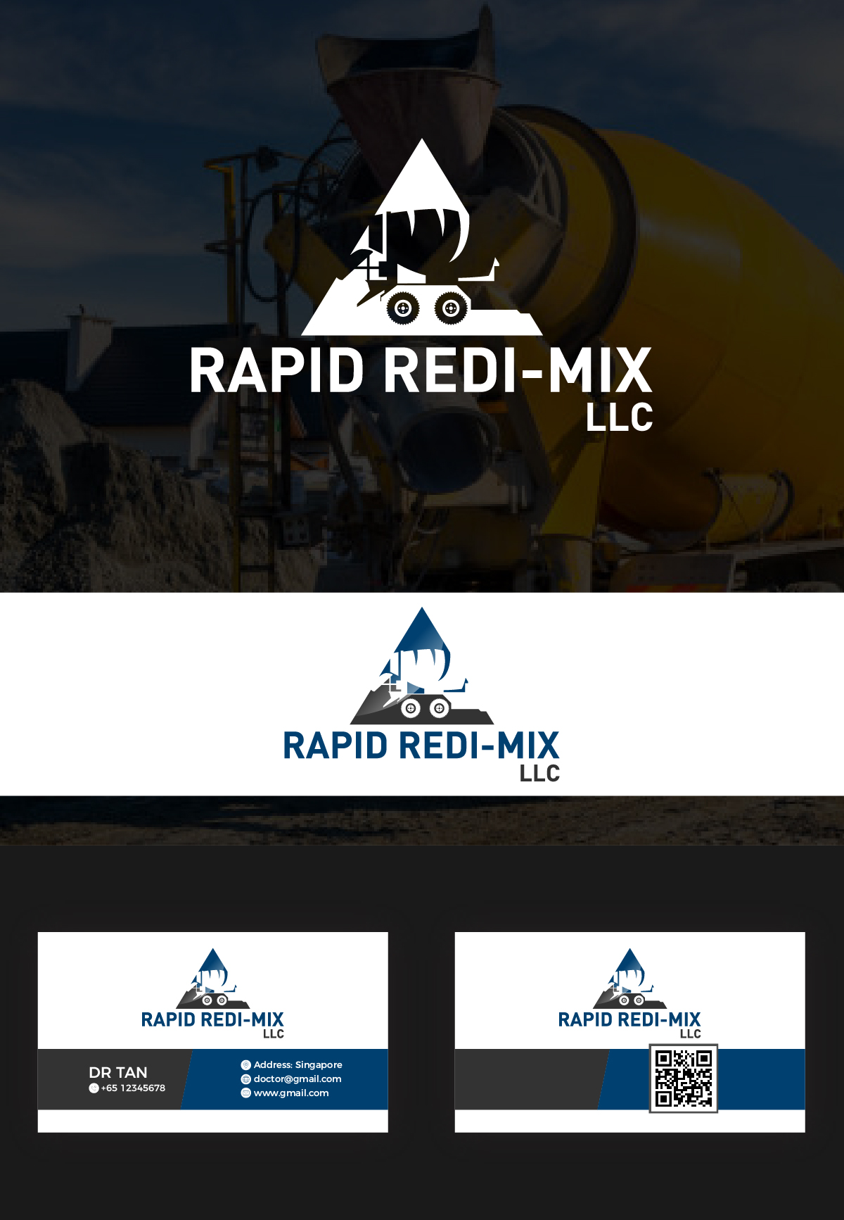 Logo-Design von Deziners Zone für Rapid Redi Mix | Design #26771926