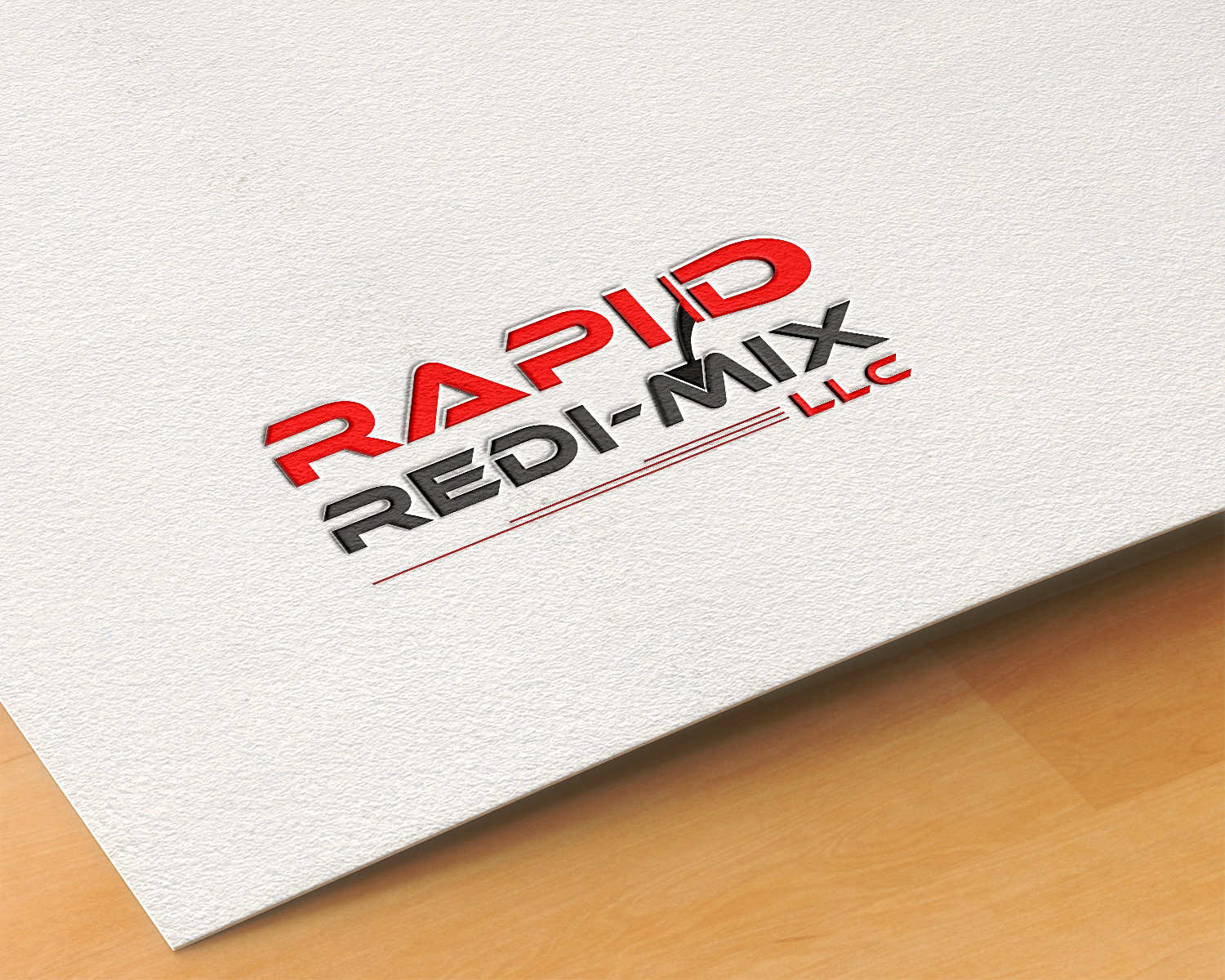 Logo Design by Deziners Zone for Rapid Redi Mix | Design #26771927