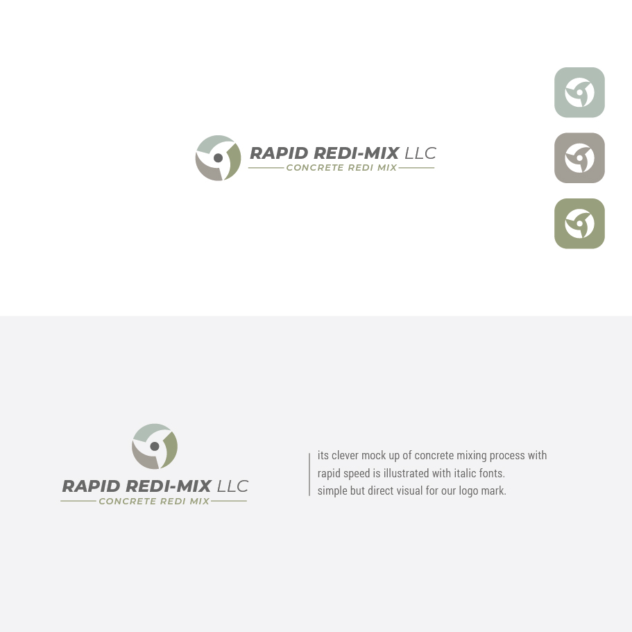 Logo-Design von nandkumar für Rapid Redi Mix | Design #26769034