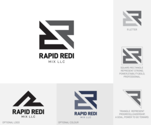 Logo Design by TrisDesign for Rapid Redi Mix | Design: #26775851
