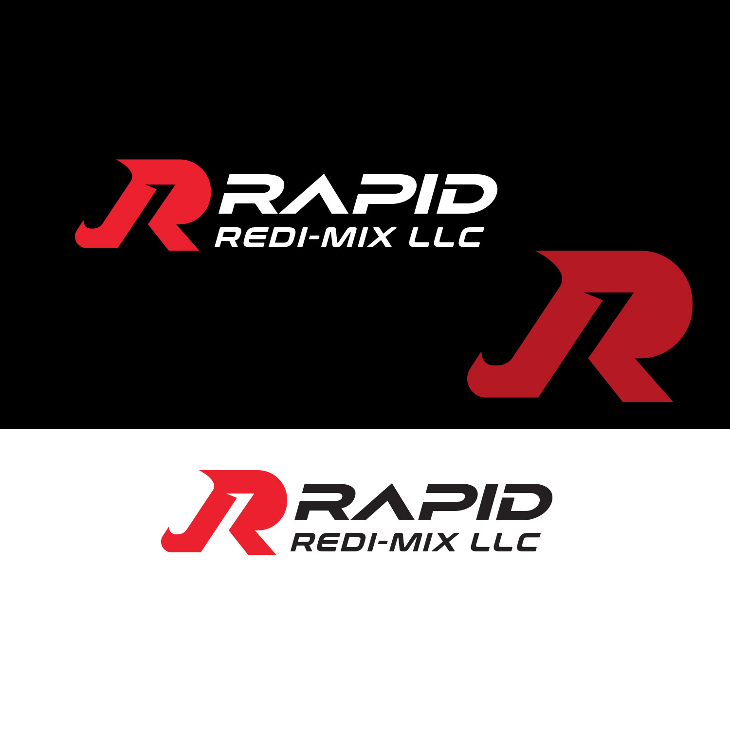 Logo Design by Finley Johnson for Rapid Redi Mix | Design #26778716