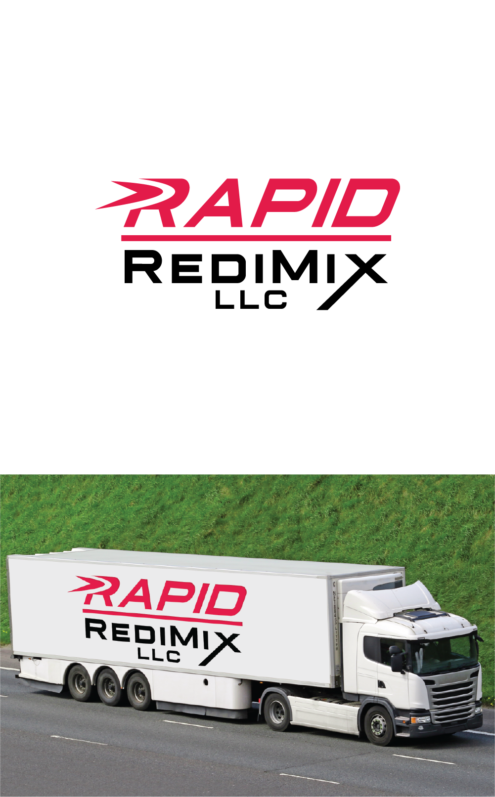 Logo Design by Rizki609 for Rapid Redi Mix | Design #26773038