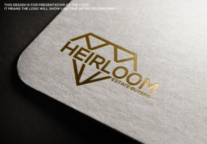 Heirloom Estate Buyers | Logo Design by Jennifer©