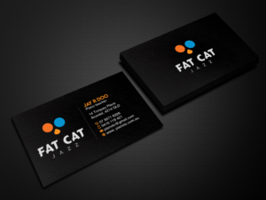 Business Card Design by Creations Box 2015 for Fat Cat Jazz | Design #26785590