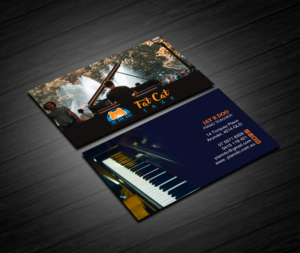 Business Card Design by Creations Box 2015 for Fat Cat Jazz | Design: #26785608