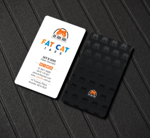Business Card Design by Creations Box 2015 for Fat Cat Jazz | Design: #26786679