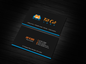 Business Card Design by Creations Box 2015 for Fat Cat Jazz | Design: #26786684