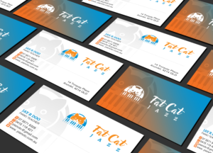 Business Card Design by Creations Box 2015 for Fat Cat Jazz | Design: #26786688